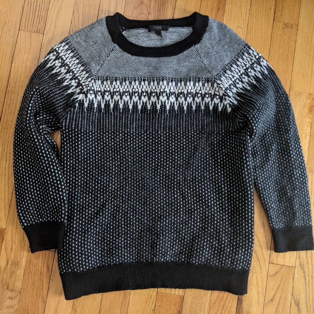 J. Crew Merino Wool Sweater L (fits Med)